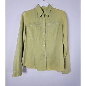 Olive Green Button Down Shirt